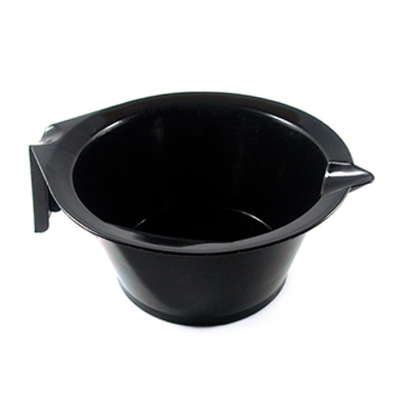 Importado Tina de Tinte con Mango Color Negro TM-002