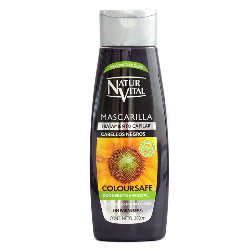 Naturaleza y Vida Mascarilla Capilar Matizante Negro DI-177