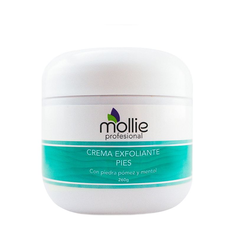 Mollie Crema Exfoliante con Piedra Pómez y Mentol para Pies 7861171202029