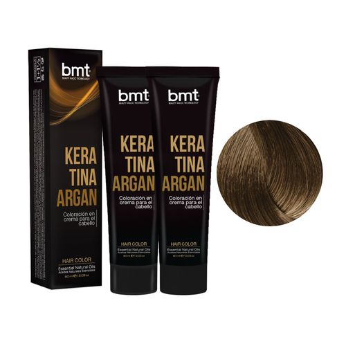 Tinte Bmt Keratina y Argán Doble Tubo