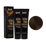 Bmt Tinte Bmt Keratina y Argán Doble Tubo 5.00 Castaño Claro Intenso 5.00BMT-K