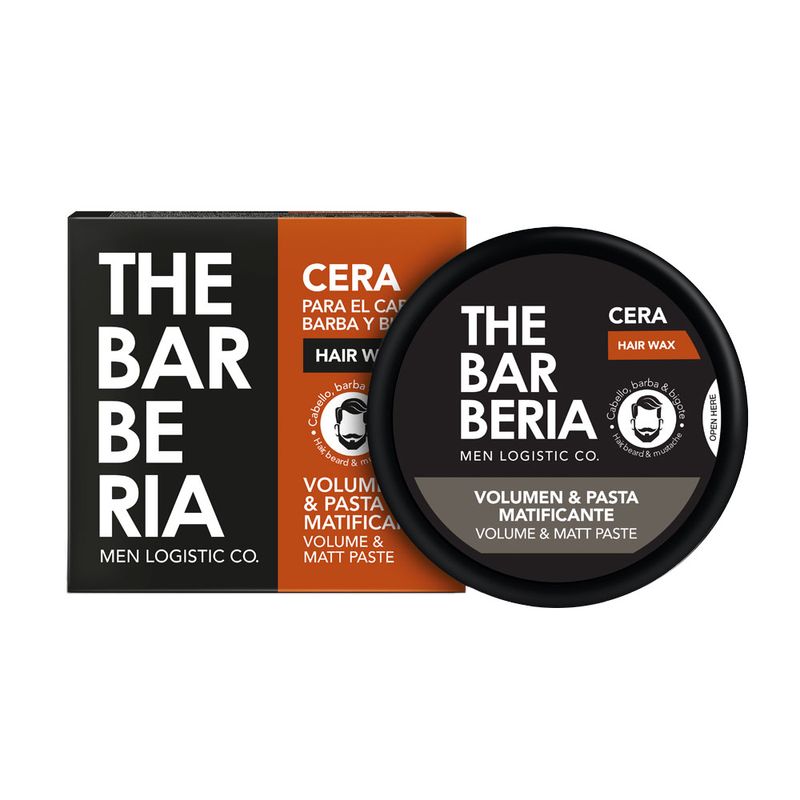 The Barberia The Barberia Cera Moldeadora Volumen y Pasta Matificante 037083