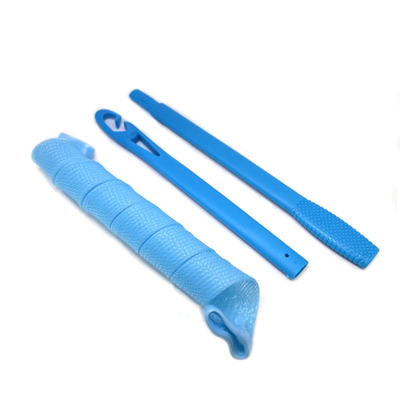 ZZAM Rulos Espirales Medianos Color Celeste ZZ229