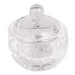 Importado Envase de Vidrio Redondo con Tapa para Acrílico MV-02