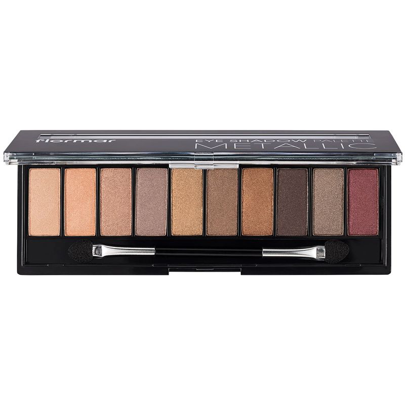 Flormar Flormar Paleta de Sombras para Ojos 10 Tonos 04 Metallic 0212149-004