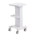 Sileti Mesa Auxiliar Spa Color Blanco con Ruedas ST-8028