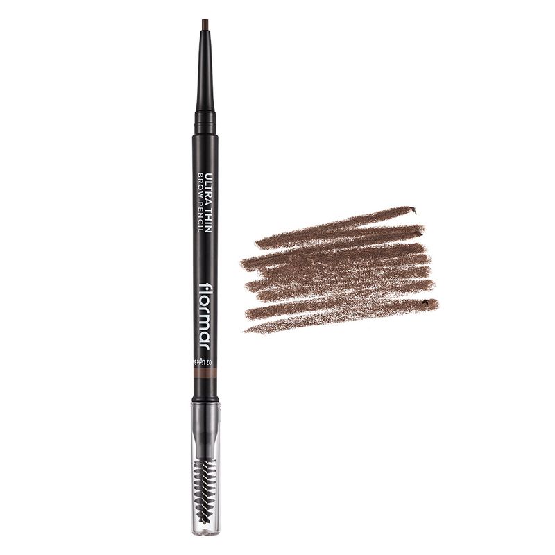 Flormar Delineador Retráctil para Cejas Punta Fina 002 Light Brown 0717049-002