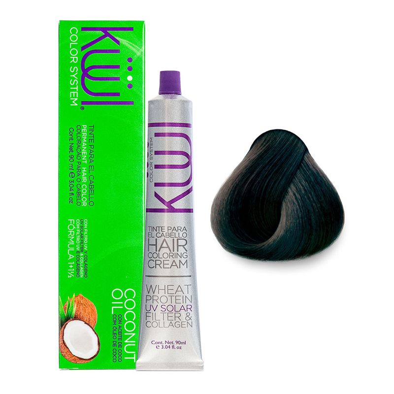 Kuul Tinte Kuul Color System 14 Negro Azulado 1A KU