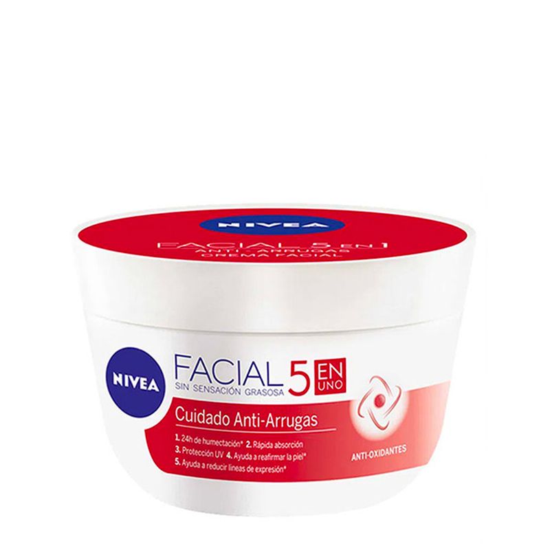 Nivea Cuidado Facial 5 En 1 Antiedad 100 ml 7095