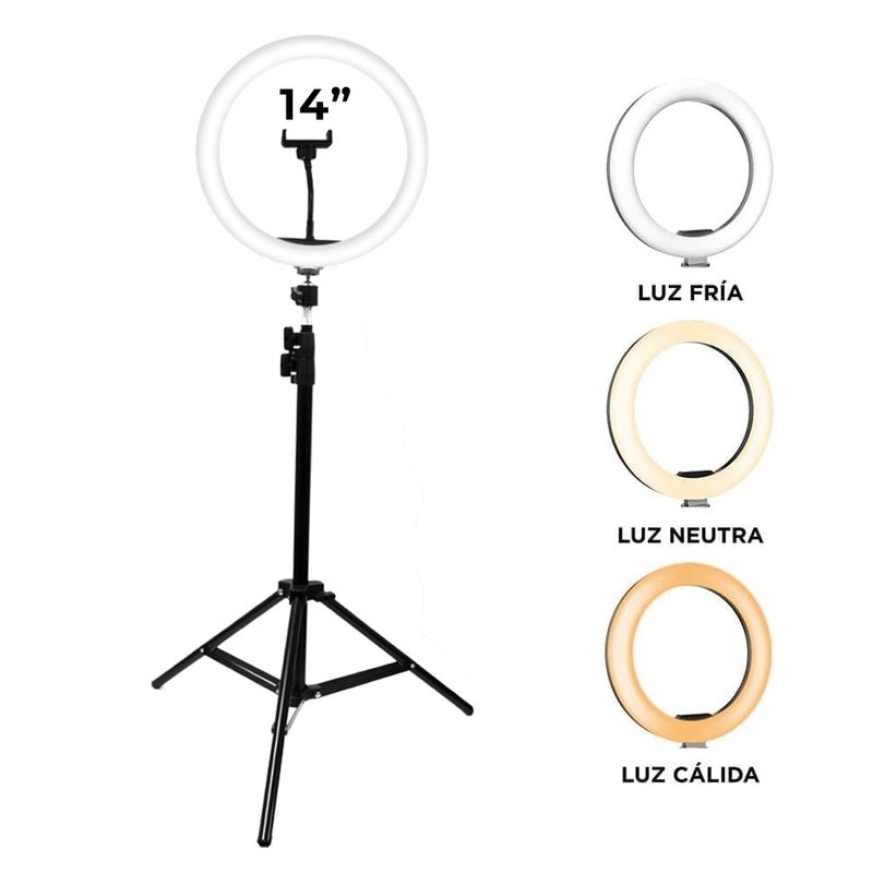 Sileti-Aro-de-Luz-Led-14-pulgadas-para-Fotografia-y-Maquillaje-con-tripode-ST-9208