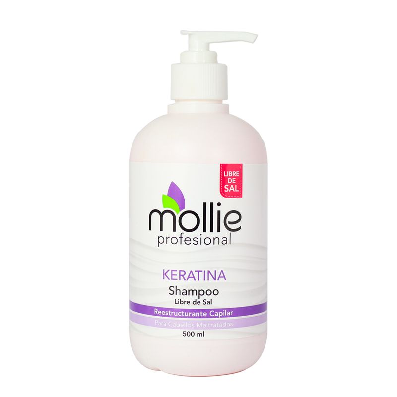 Mollie Shampoo Keratina Libre de Sal 200322