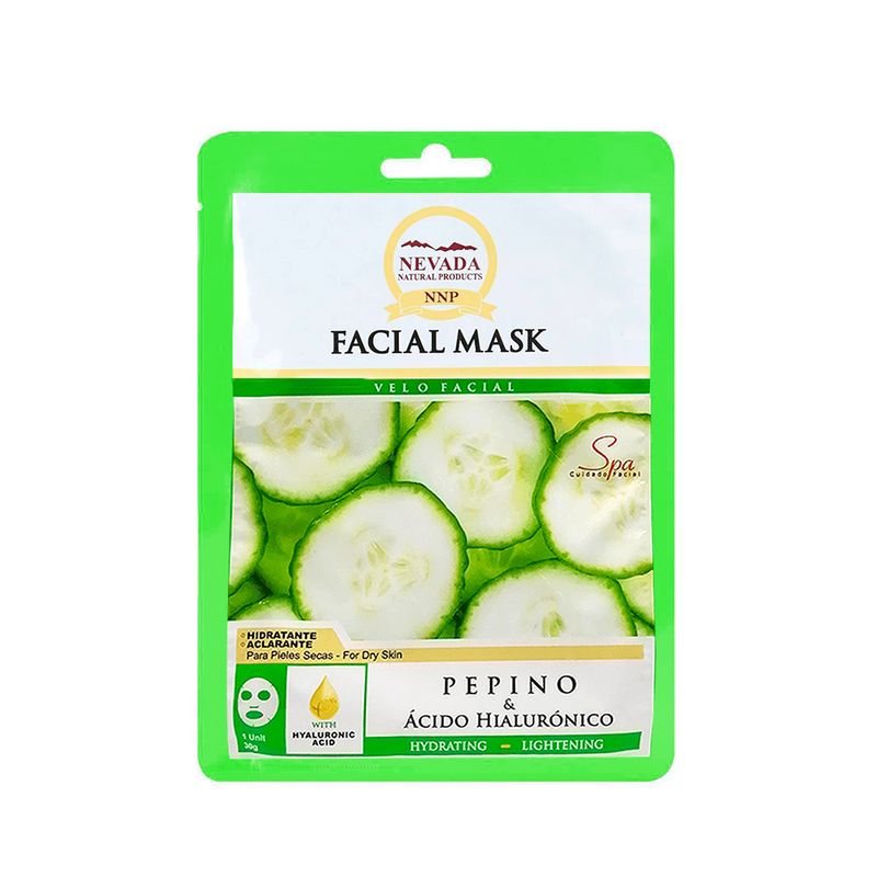 Nevada Mascarilla Velo Facial de Pepino 21489