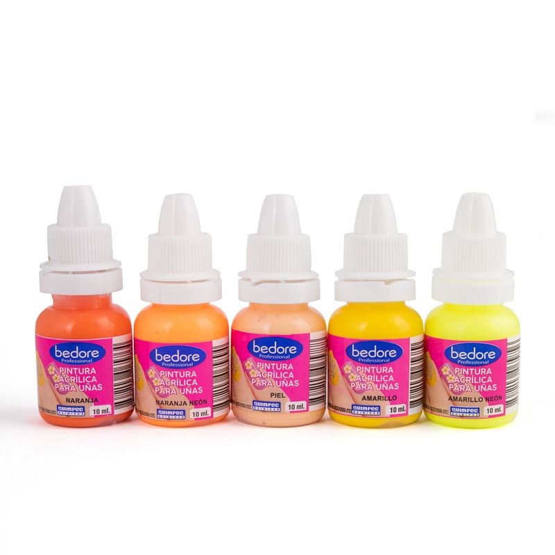 Bedore Kit Pintura Acrílica para Uñas 66051
