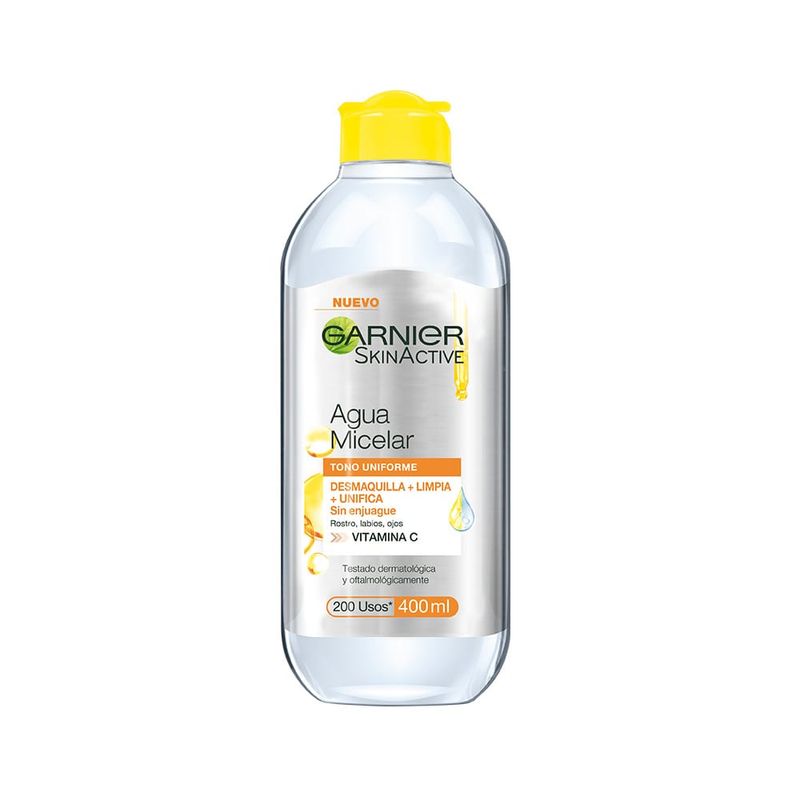 Garnier Skinactive Agua Micelar Amarilla con Vitamina C 400 ml. 842319