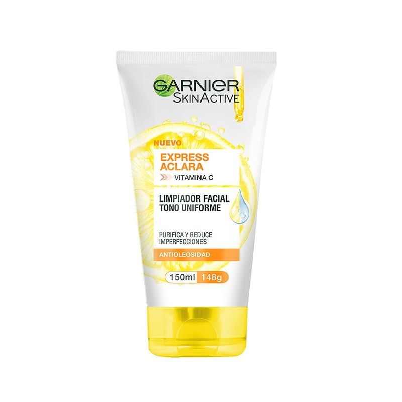 Garnier Skinactive Limpiador Facial Tono Uniforme 150 ml. 842302