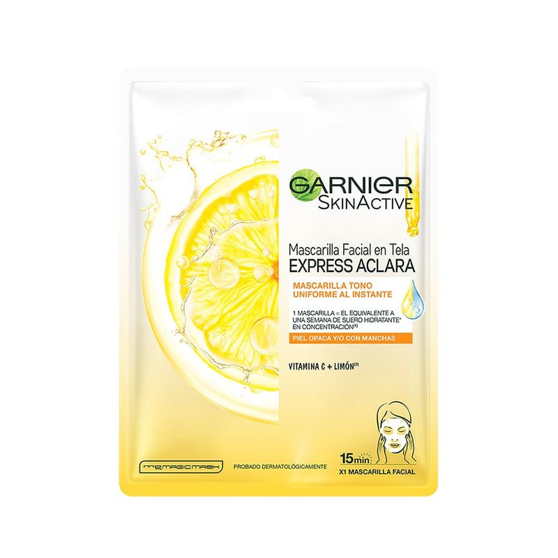 Garnier Skinactive Mascarilla Facial Espress Aclara 28 gr. 936766