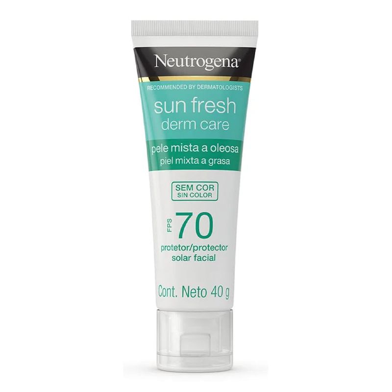 Neutrogena Bloqueador Facial Sin Color Fps70 40 gr. 53196