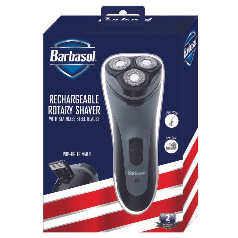 Barbasol Afeitadora Recargable Giratoria CBR1-1002