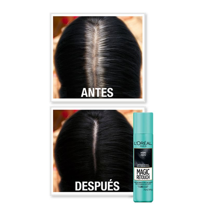 L'oreal Magic Retouch 75 ml. Negro 17390