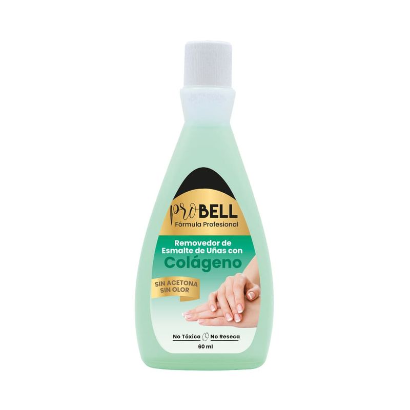 Probell Removedor de Esmalte de Uñas con Colageno 60 ml. 194035