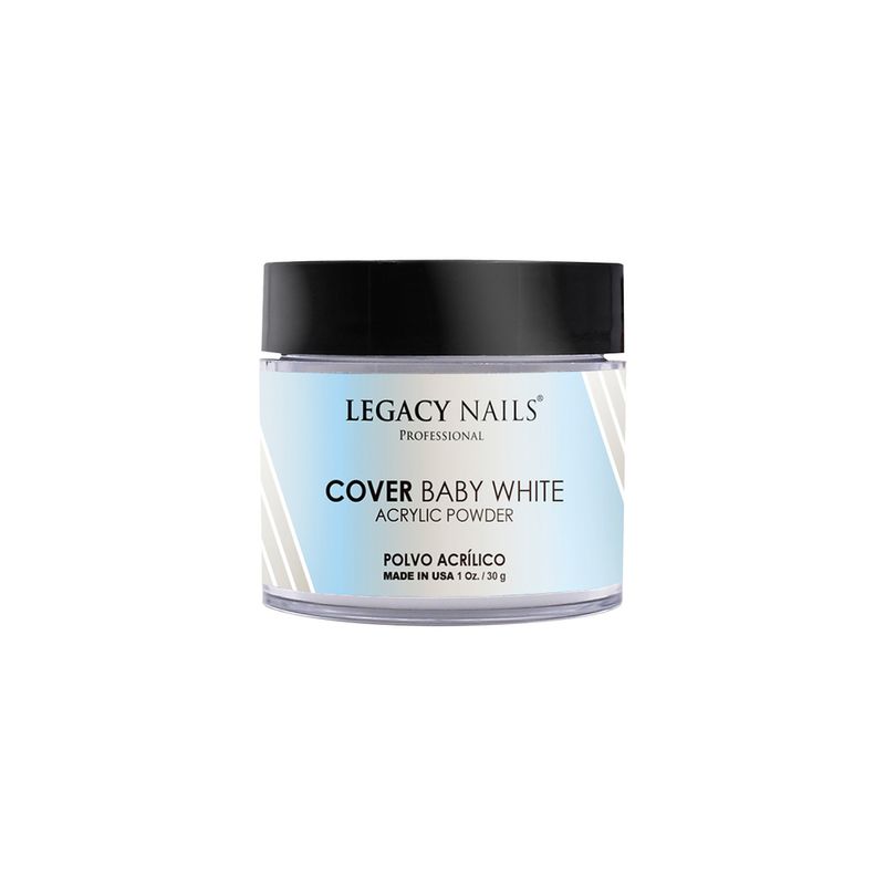 Legacy Nails Polvo Acrílico Blanco 30 g. LNW-01