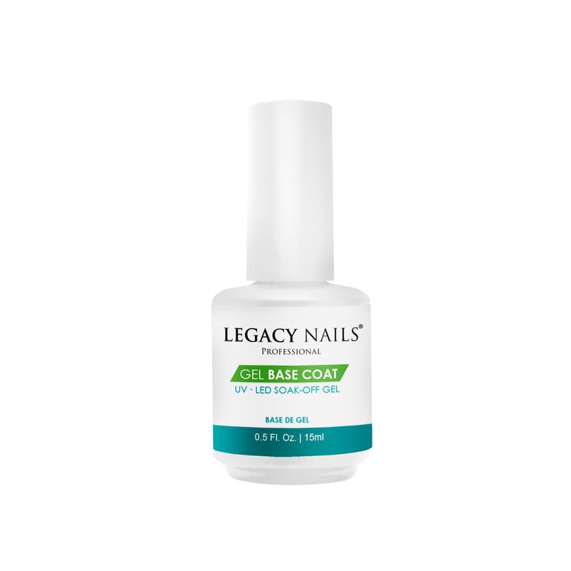 Legacy Nails Base Gel para Uñas Brillo Acrilico Top Coat 15 g. LNAC-05