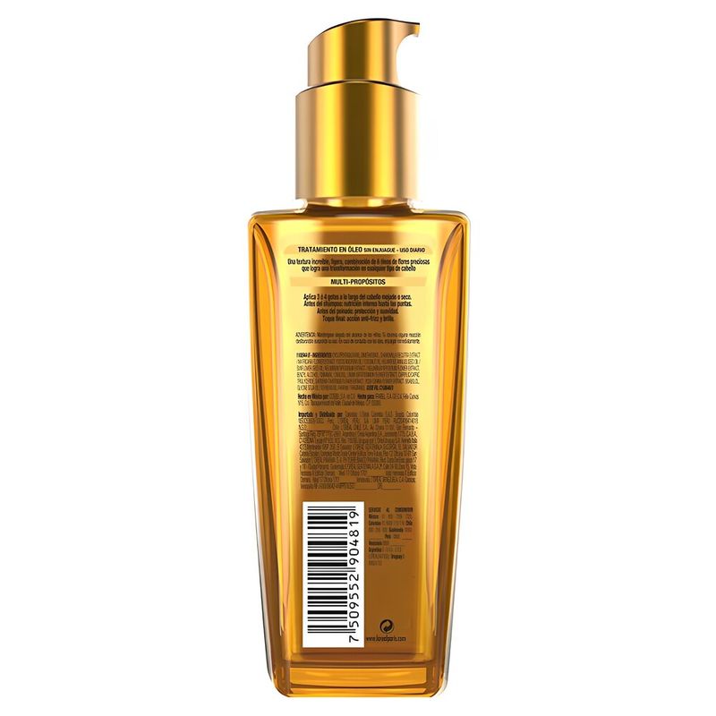 L'oreal Elvive Tratamiento Oleo Extraordinario 100 ml. 904819