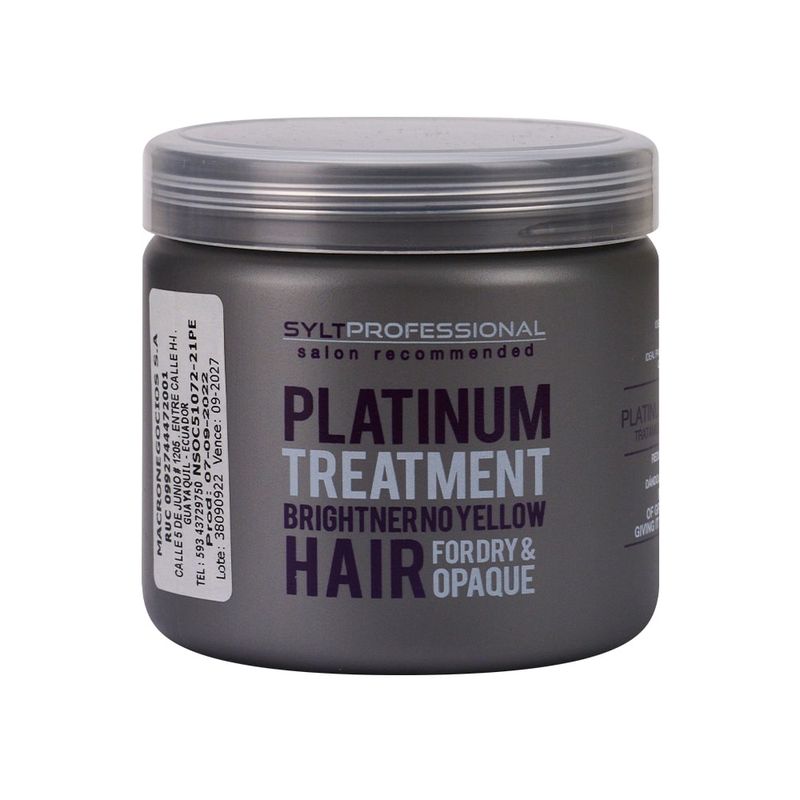 SYLT Platinum Tratamiento 400 ml. 419137