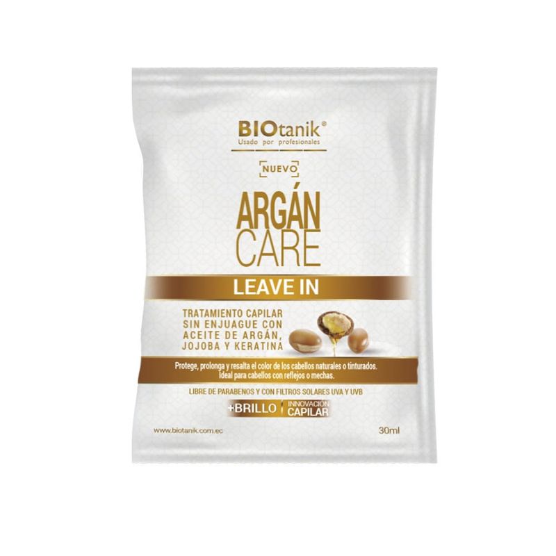 Biotanik Argancare Tratamiento Sachet 30 ml. 194104