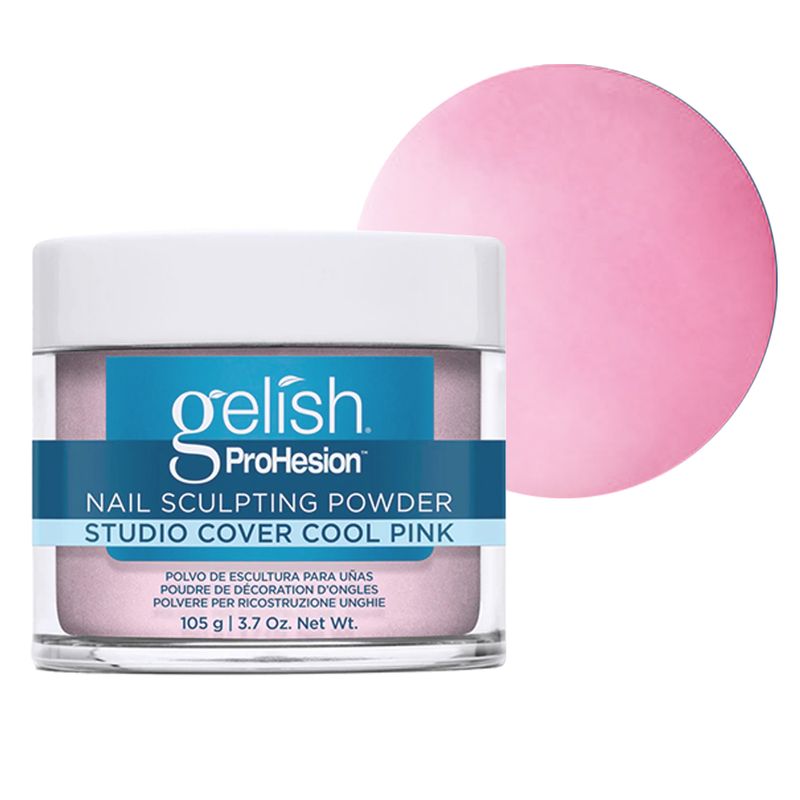 Gelish Polvo Acrílico Studio Cover Cool Pink 105 g. 01126