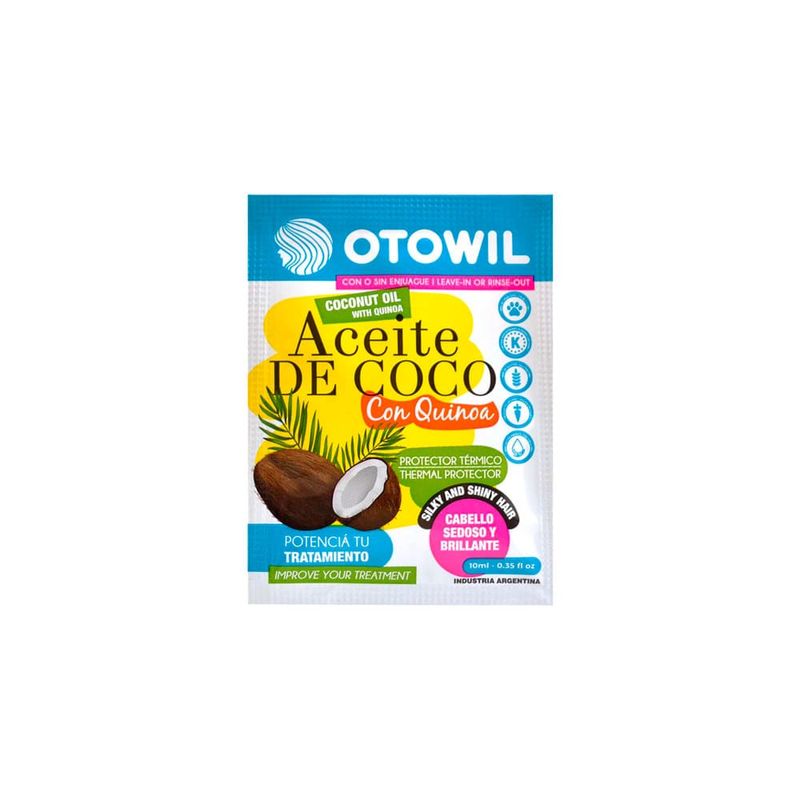 Otowill Aceite de Coco con Quinoa 10 ml. 68004