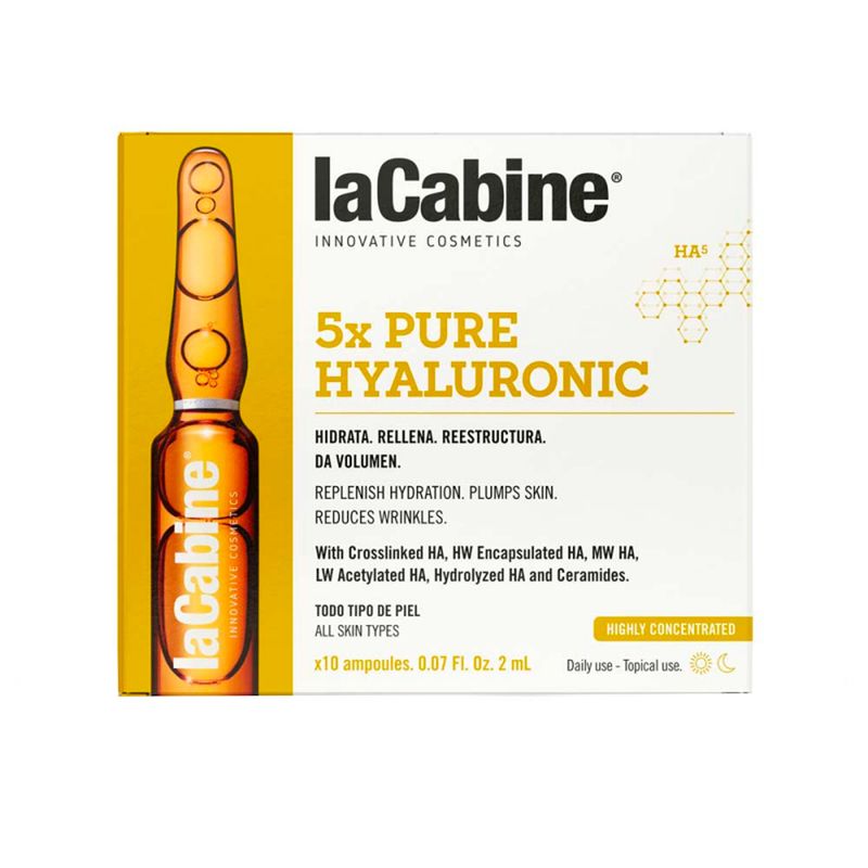 LACABINE Ampollas Faciales 5X Pure Hyaluronic 402822