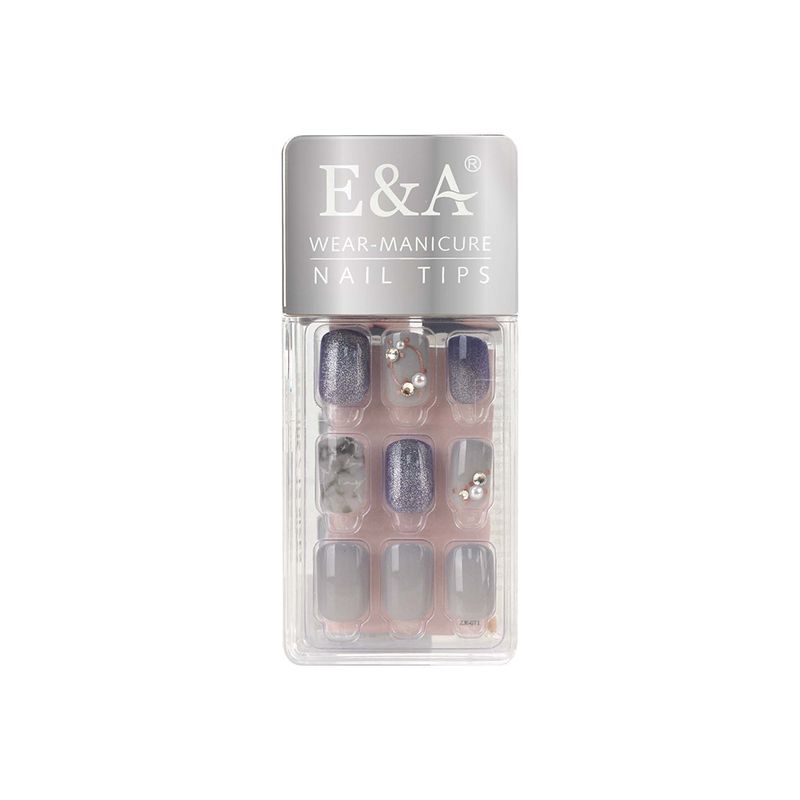 E&A Uñas Postizas Esmalte Gel con Adhesivo 41 EA-BTA-041