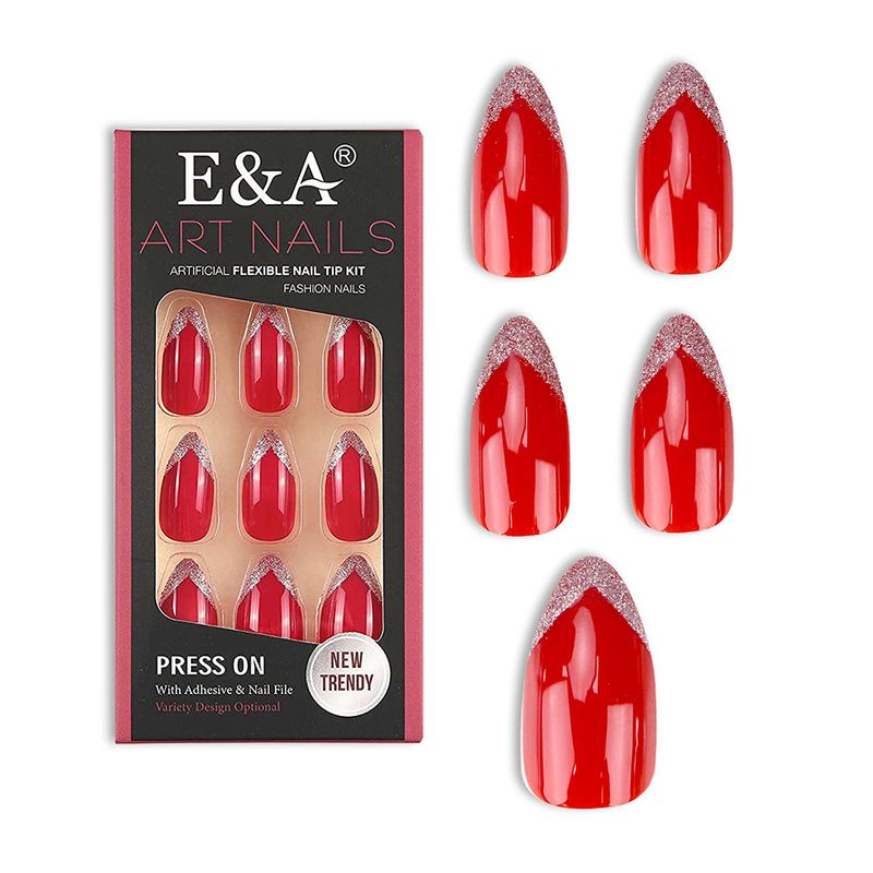 E&A Uñas Postizas Esmalte Gel con Papel Adhesivo 01 EA-KS01