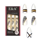 E&A Uñas Postizas Esmalte Gel con Papel Adhesivo 08 EA-KS08