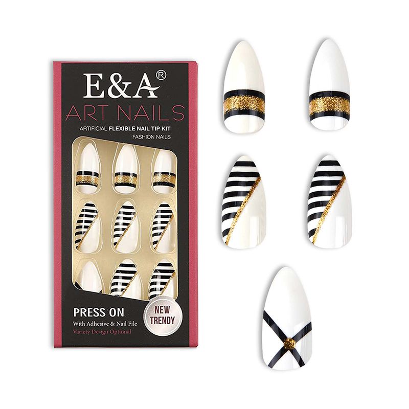 E&A Uñas Postizas Esmalte Gel con Papel Adhesivo 08 EA-KS08