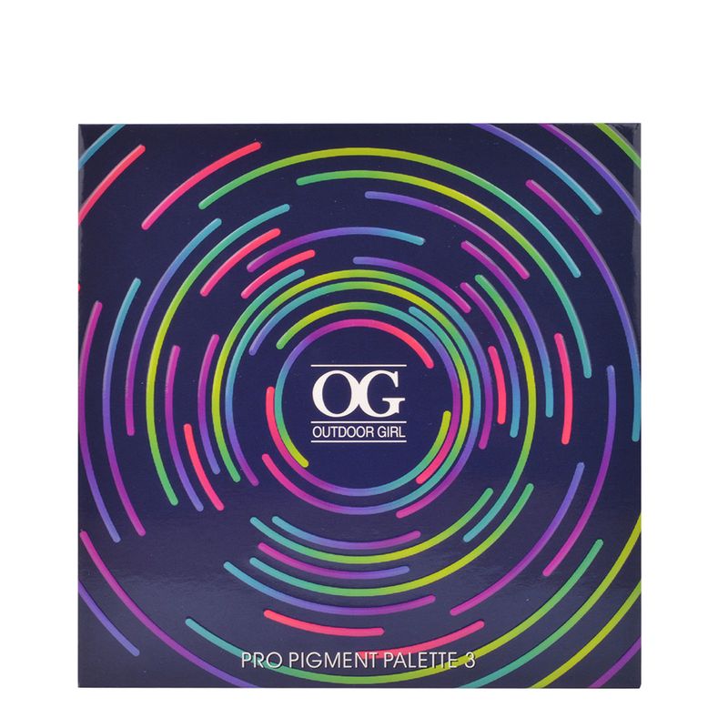 OG Outdoor Girl Pro Pigment Paleta de Sombras 3 DE7203