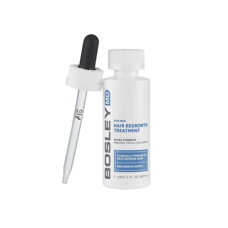 Bosley MD Tratamiento Crecimiento Cabello/Minoxidil 5% Hombre 2 und. 60 ml. 6012748