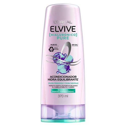 Elvive Acondicionador Hialuronico Pure 370 ml.