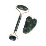 Ushas Set Rodillo + Gua Sha de Jade CT203