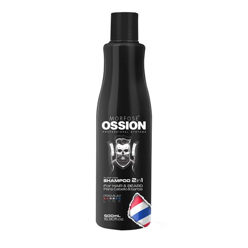 Morfose Ossion Purifying Shampoo 2In1 Cabello & Barba 500 ml.