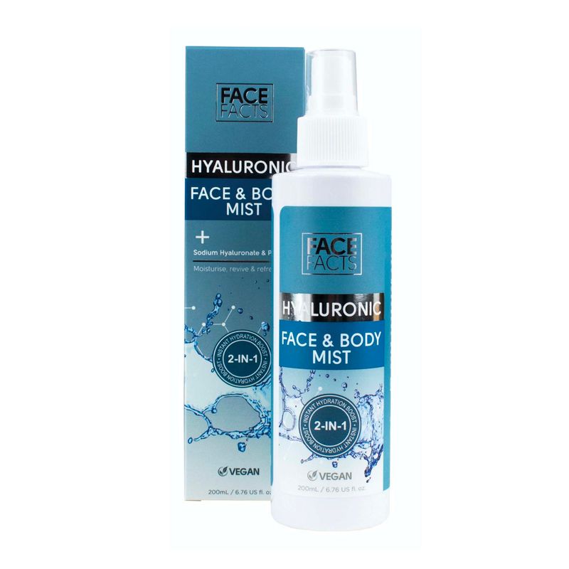 Face Facts Face Facts Bruma Facial y Corporal de Ácido Hialurónico 200ml. 929300