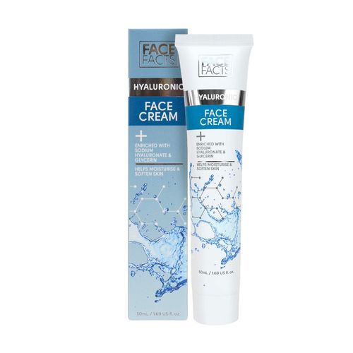 Face Facts Crema Facial de Ácido Hialurónico 50ml.