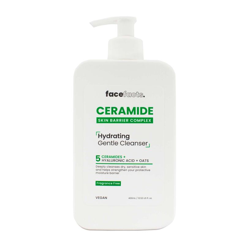Face Facts Ceramide Hydrating Gentle Cleanser 400ml 928662