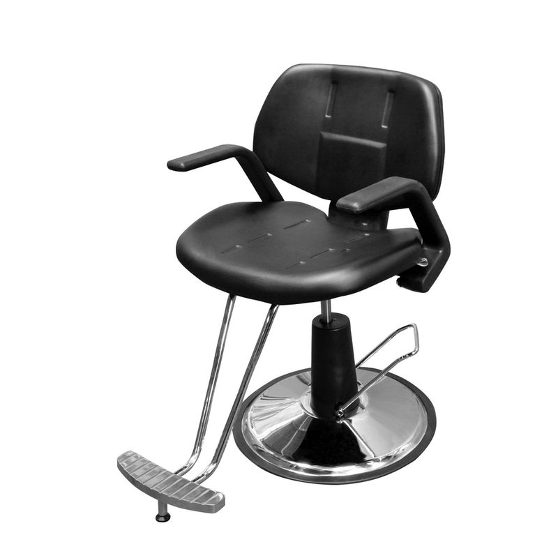 Sileti Silla de Peluquería en Color Negro ST-1020