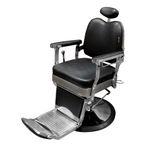 Sileti Silla de Barbería Reclinable Color Negro ST-2035