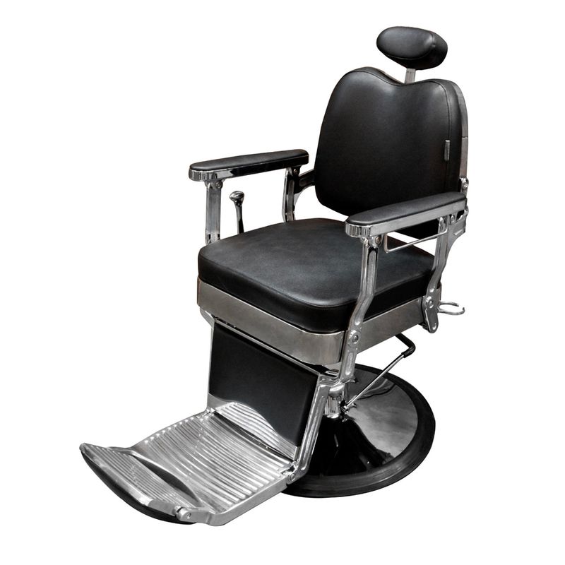 Sileti Silla de Barbería Reclinable Color Negro ST-2035