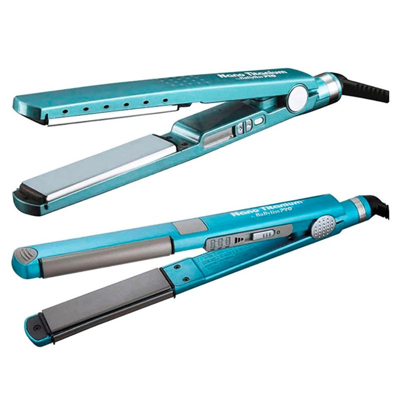Babyliss Combo Nano Titanium Placas 1" y 1 1/4" BNTBLPP402TSR
