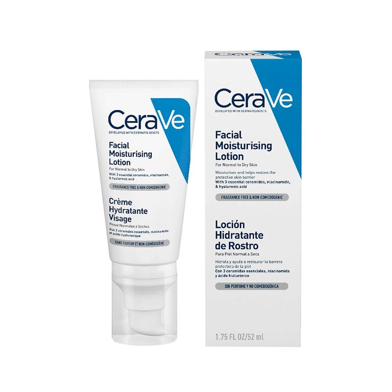 CeraVe Crema Hidratante Facial Piel Normal A Seca Pm 7449