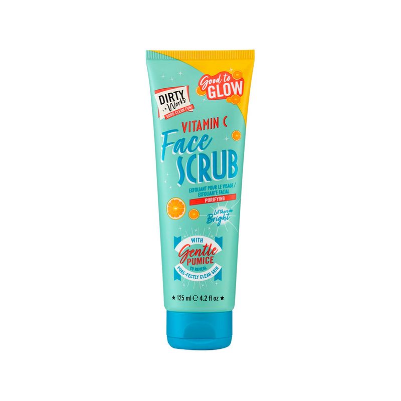 Dirty Works Good To Glow Vitamin C Face Scrub/Exfoliante Facial 328265